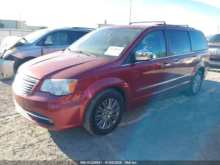 VIN 2C4RC1CG3DR662986 2013 CHRYSLER TOWN & COUNTRY no.2