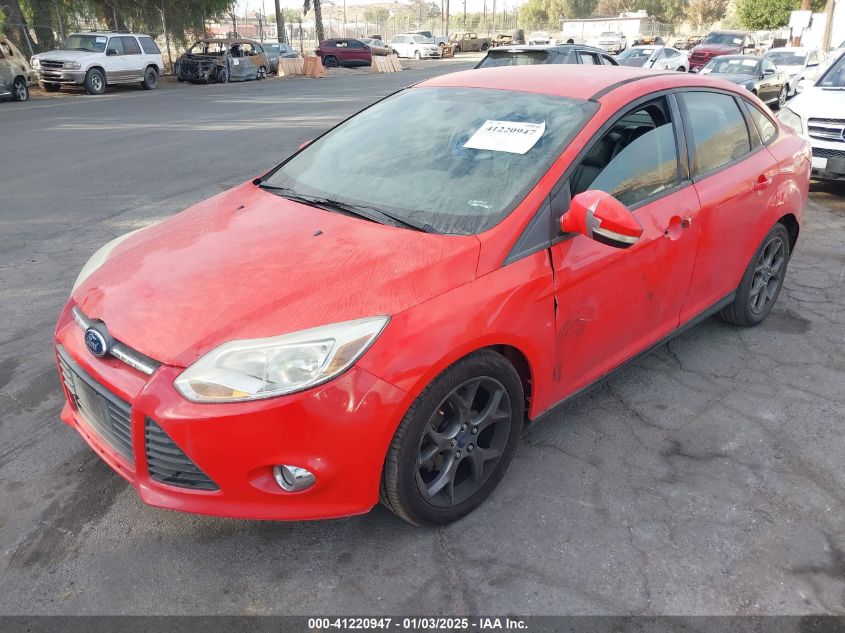 VIN 1FADP3F24DL376105 2013 Ford Focus, SE no.2