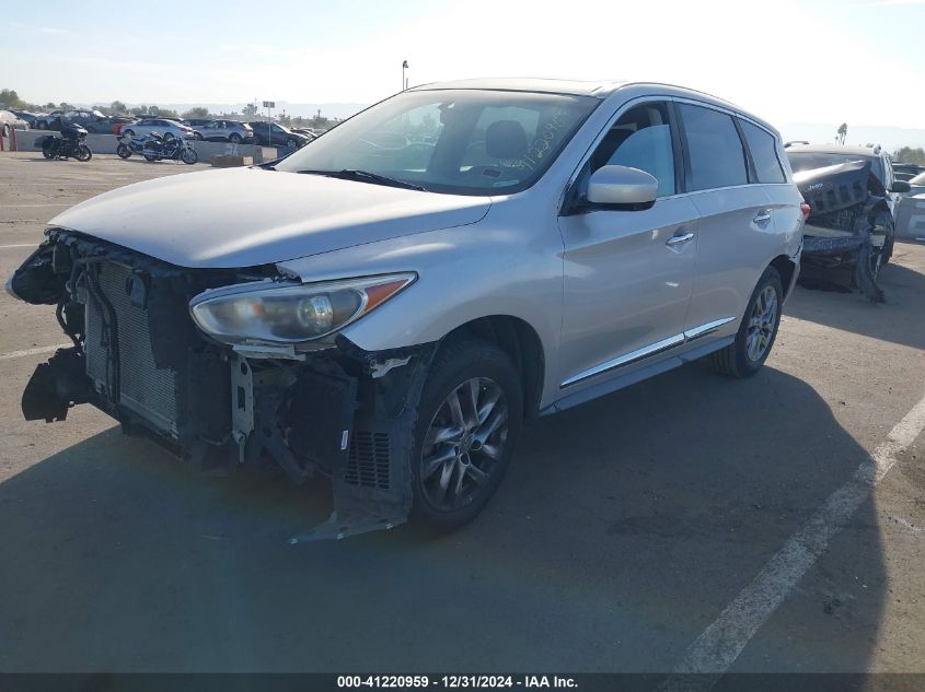 VIN 5N1AL0MN8DC342832 2013 INFINITI JX35 no.2