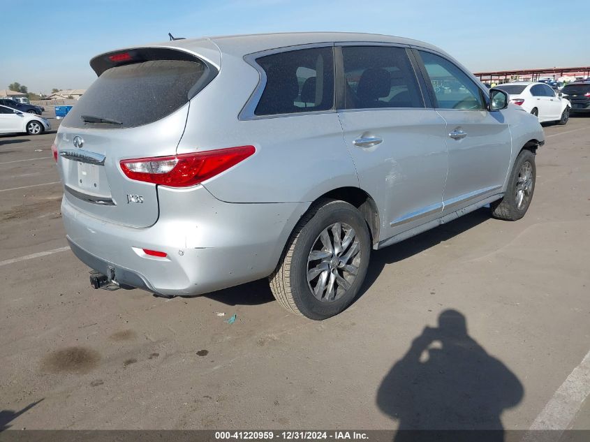 VIN 5N1AL0MN8DC342832 2013 INFINITI JX35 no.4