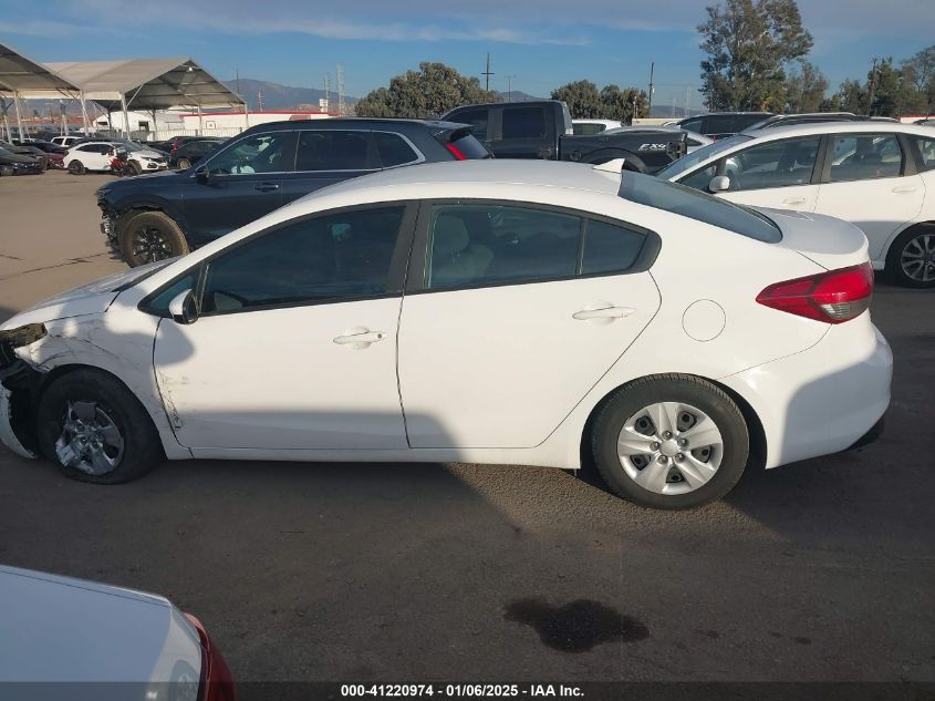 VIN 3KPFK4A72HE116097 2017 KIA Forte, LX no.15