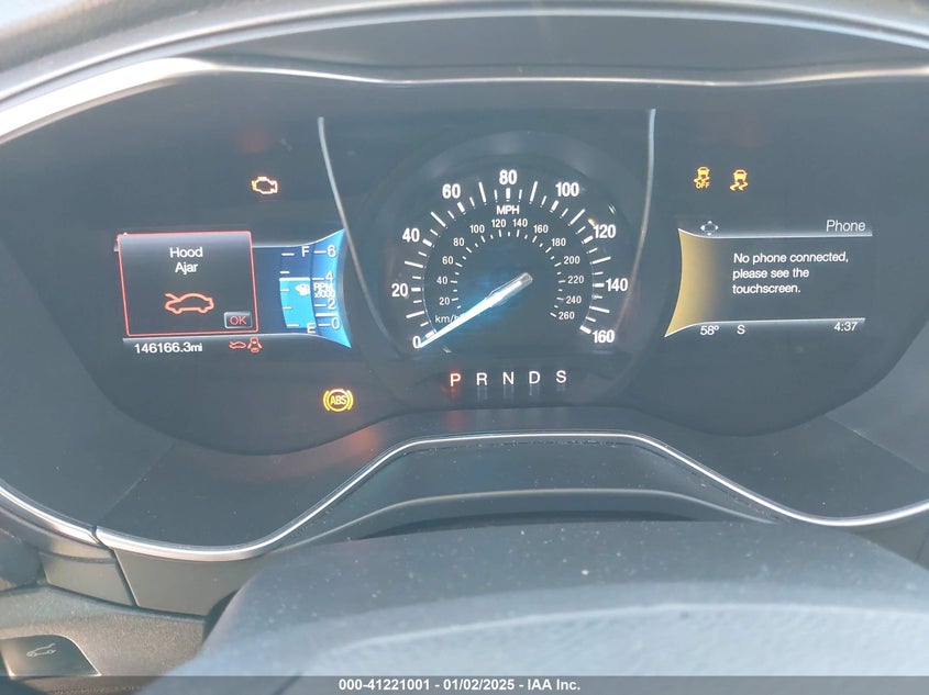 2016 FORD FUSION VIN: 3FA6P0K96GR207431