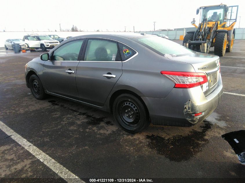 VIN 3N1AB7AP2FL654158 2015 NISSAN SENTRA no.3