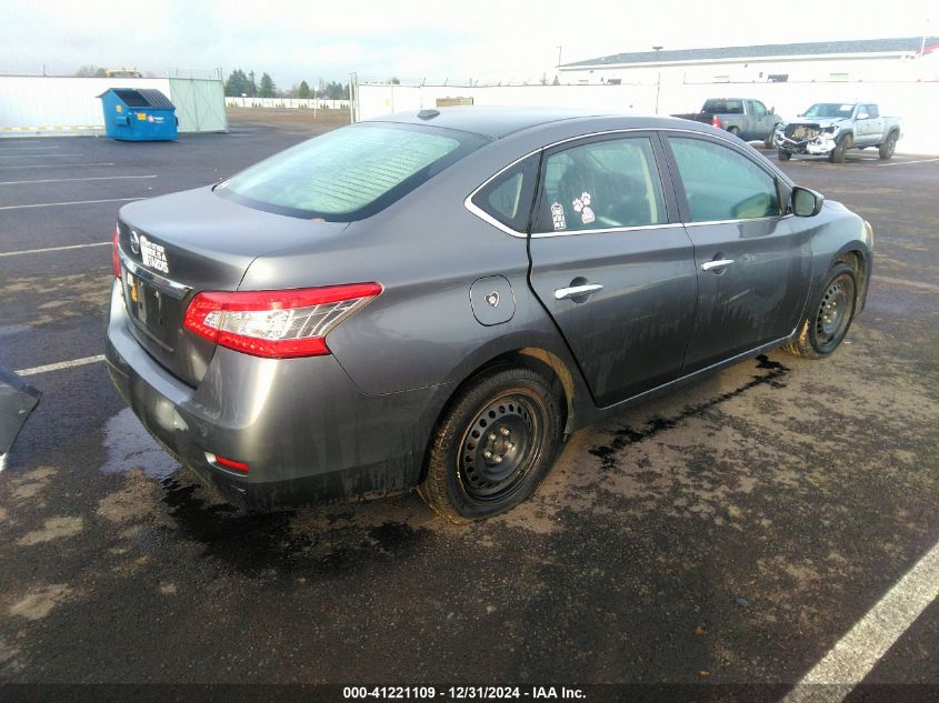 VIN 3N1AB7AP2FL654158 2015 NISSAN SENTRA no.4