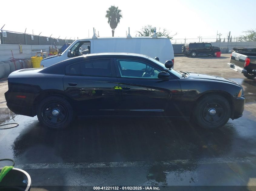 VIN 2C3CDXAT8EH350826 2014 Dodge Charger, Police no.13