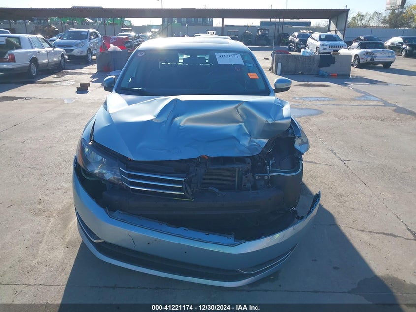 2012 VOLKSWAGEN PASSAT VIN: 1VWBP7A39CC079951