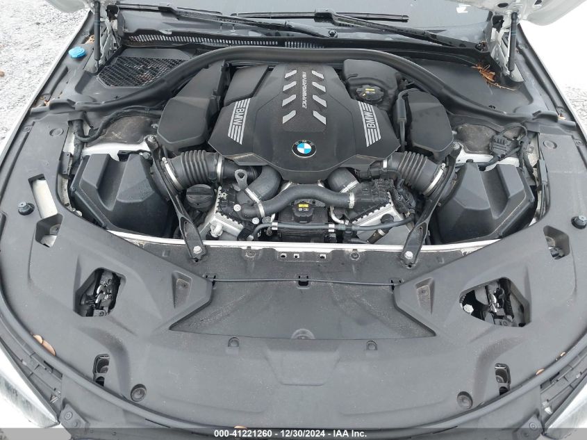 VIN WBABC4C51KBJ35734 2019 BMW M850I no.10