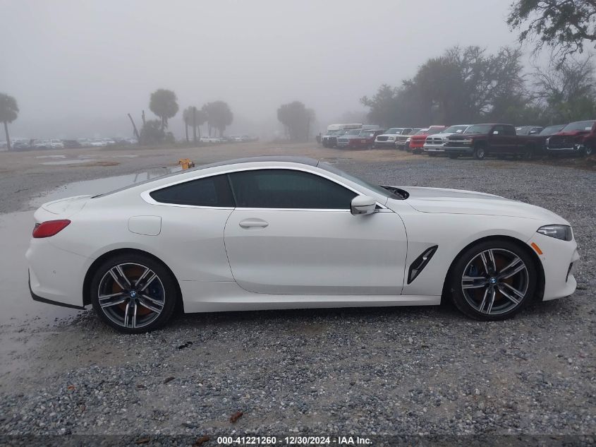 VIN WBABC4C51KBJ35734 2019 BMW M850I no.13