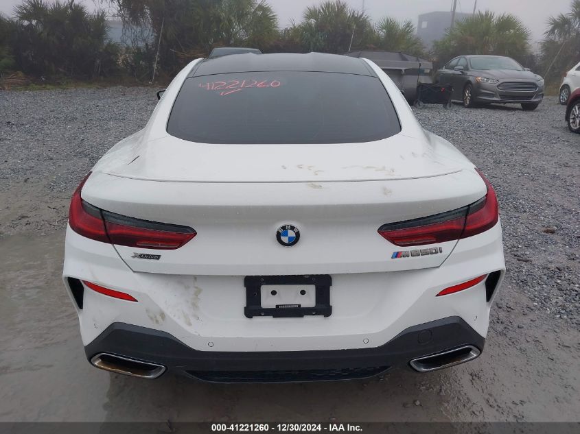 VIN WBABC4C51KBJ35734 2019 BMW M850I no.16