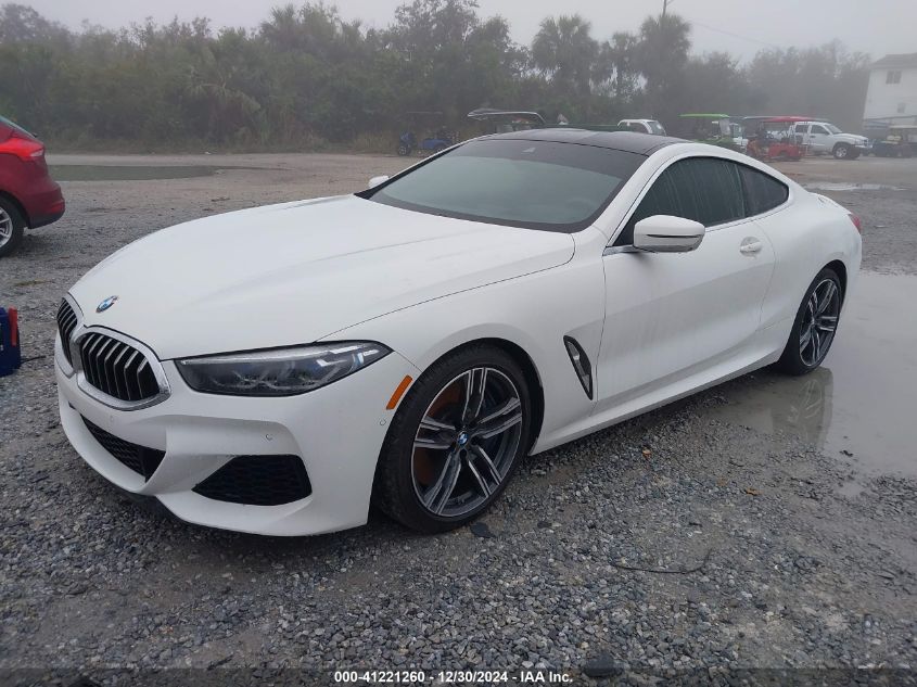 VIN WBABC4C51KBJ35734 2019 BMW M850I no.2