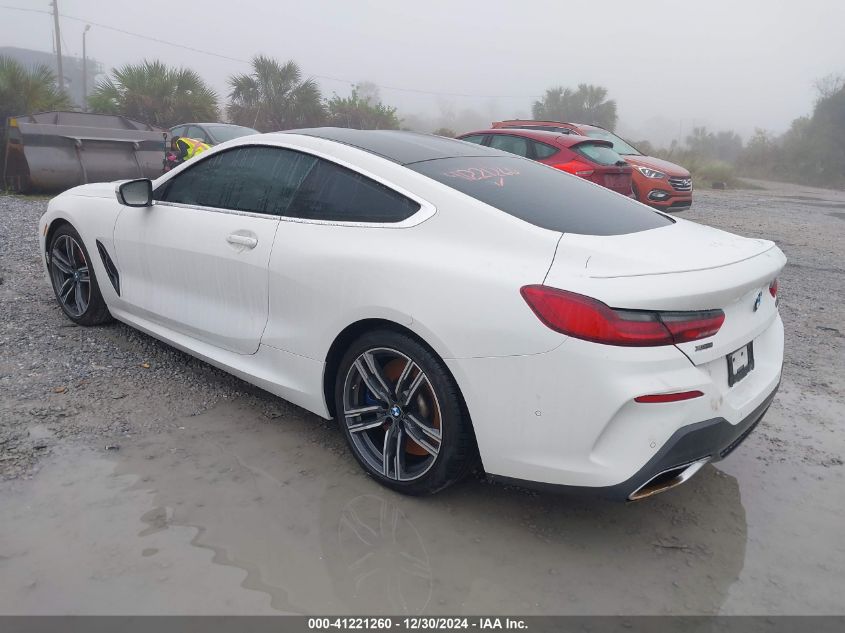 VIN WBABC4C51KBJ35734 2019 BMW M850I no.3