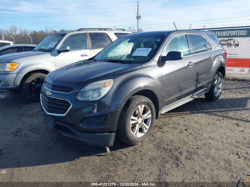 VIN 2GNALBEK1G6282742 2016 CHEVROLET EQUINOX no.2