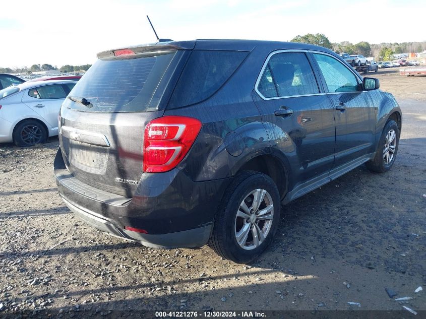 VIN 2GNALBEK1G6282742 2016 CHEVROLET EQUINOX no.4