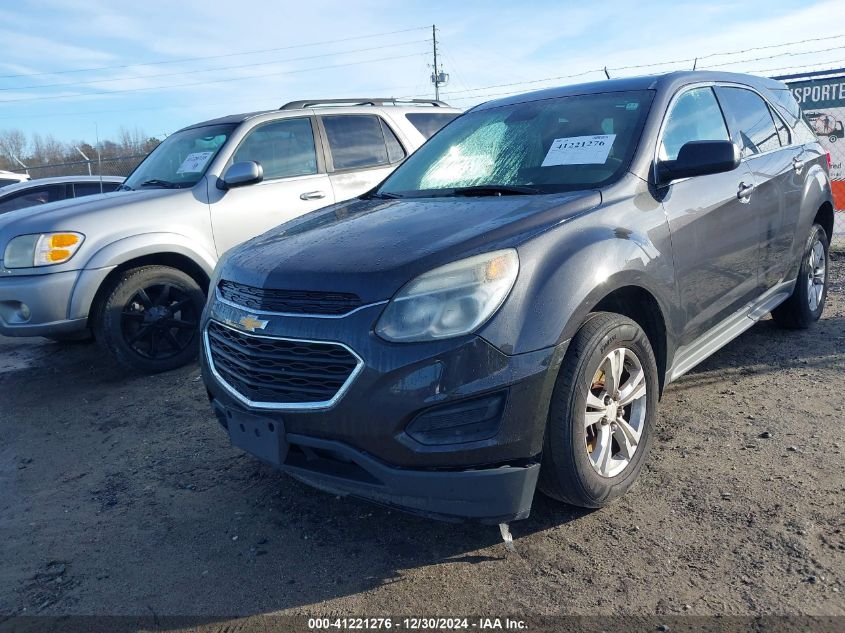 VIN 2GNALBEK1G6282742 2016 CHEVROLET EQUINOX no.6