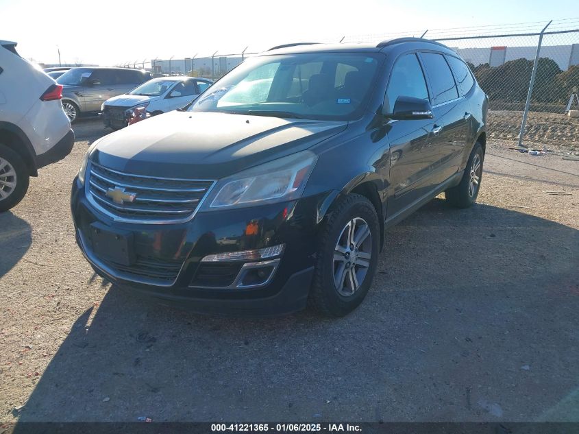 VIN 1GNKRHKD2GJ123548 2016 Chevrolet Traverse, LT no.2