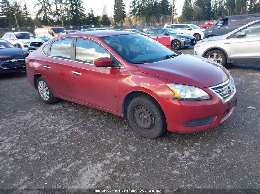 VIN 3N1AB7APXFL649175 2015 NISSAN SENTRA no.1