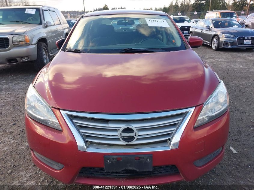 VIN 3N1AB7APXFL649175 2015 NISSAN SENTRA no.6