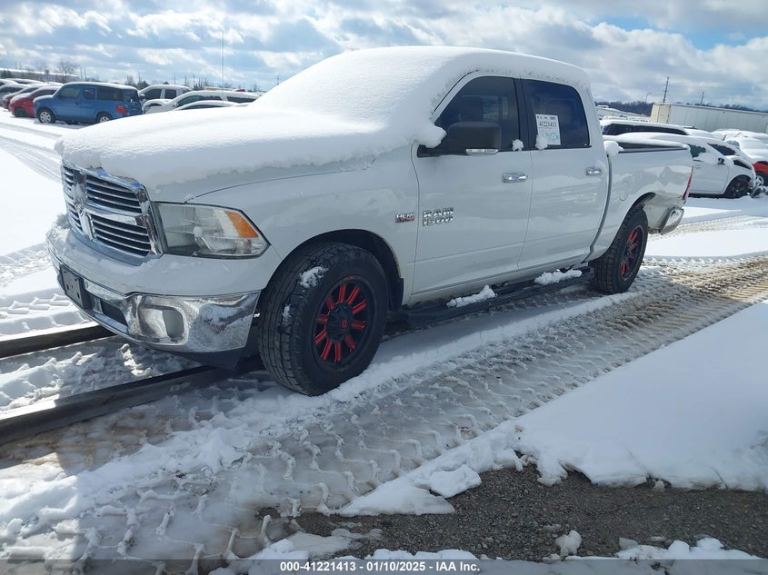 Vin: 1c6rr7lt5fs662205, lot: 41711736, ram 1500 big horn 20152