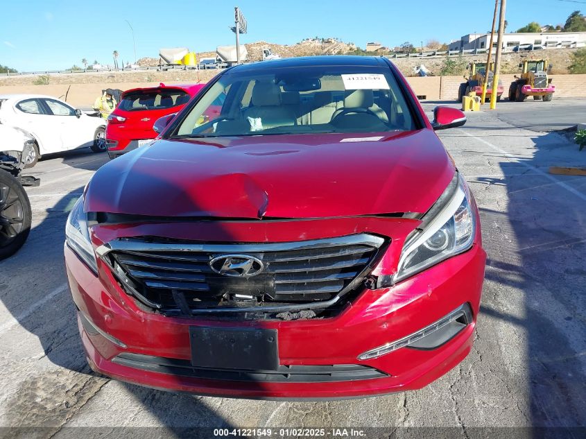 VIN 5NPE34AF4FH128857 2015 Hyundai Sonata, Limited no.11