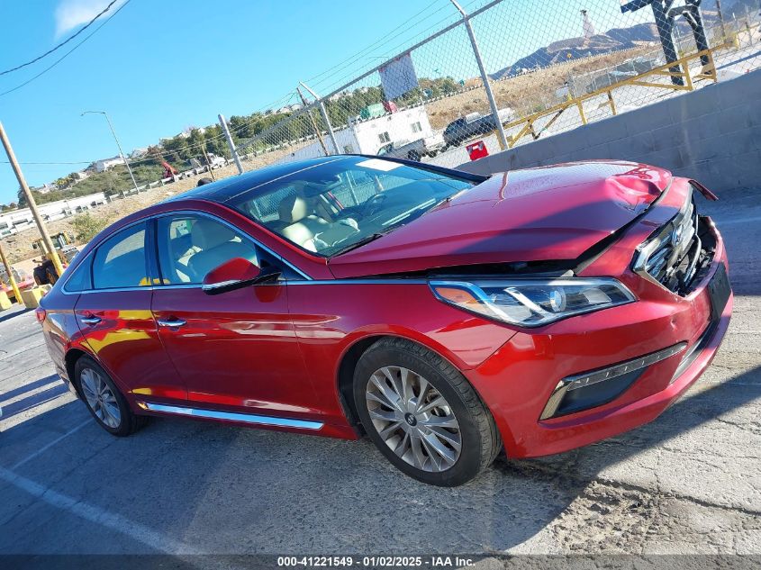 VIN 5NPE34AF4FH128857 2015 Hyundai Sonata, Limited no.12