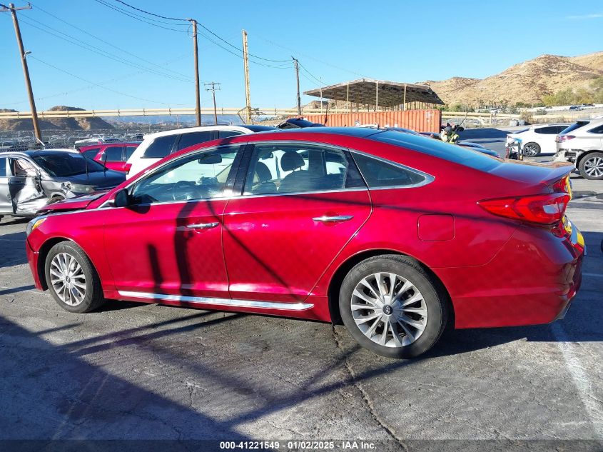 VIN 5NPE34AF4FH128857 2015 Hyundai Sonata, Limited no.13