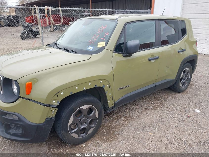 VIN ZACCJAATXFPC13324 2015 Jeep Renegade, Sport no.6