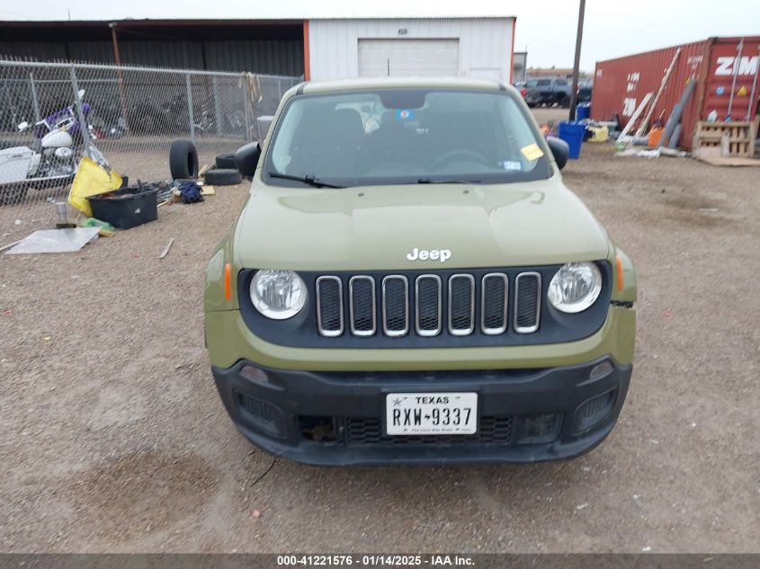 VIN ZACCJAATXFPC13324 2015 Jeep Renegade, Sport no.12