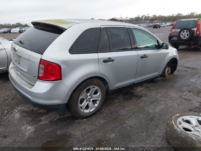 VIN 2FMDK4GC6DBA75420 2013 FORD EDGE no.4