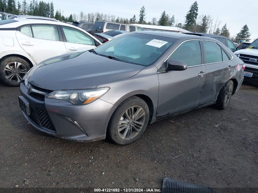 VIN 4T1BF1FK6FU491323 2015 Toyota Camry, SE no.2