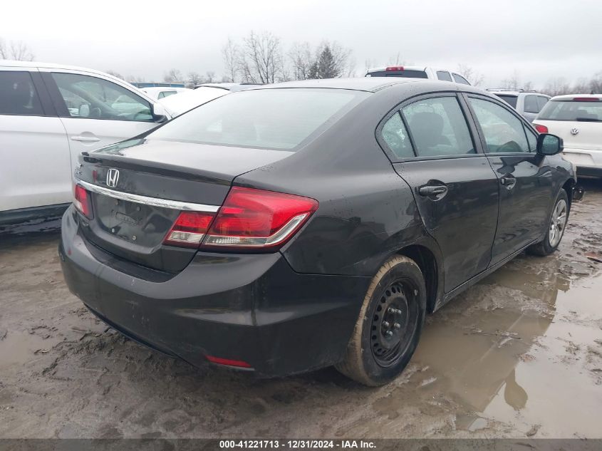 VIN 2HGFB2F53DH586411 2013 HONDA CIVIC no.4