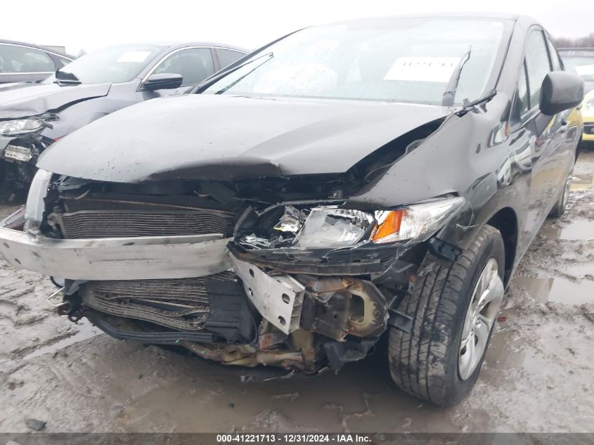 VIN 2HGFB2F53DH586411 2013 HONDA CIVIC no.6