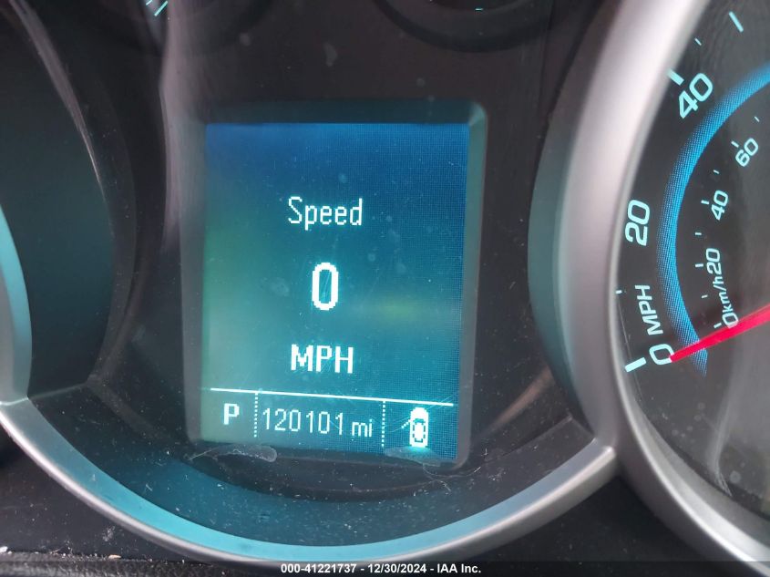 2012 Chevrolet Cruze 1Lt VIN: 1G1PF5SC0C7121570 Lot: 41221737