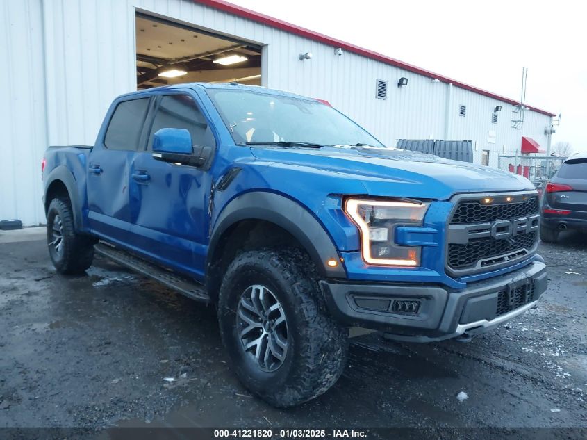 2017 FORD F-150 RAPTOR - 1FTFW1RG7HFA90691