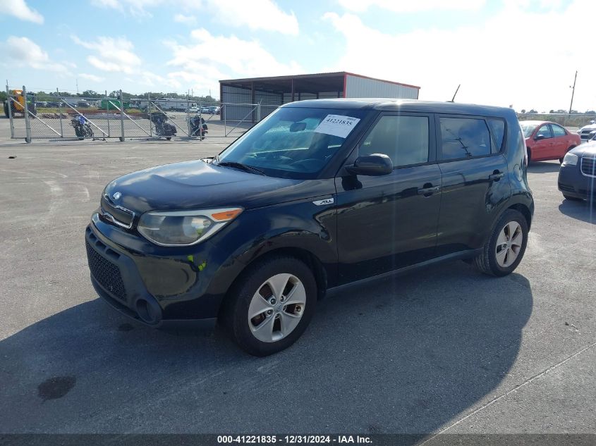 VIN KNDJN2A28G7238519 2016 KIA Soul no.2