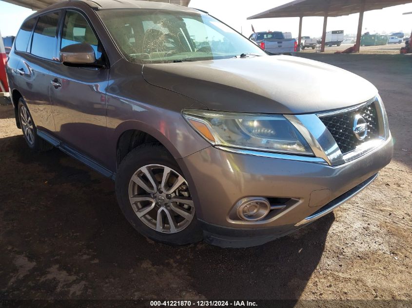 VIN 5N1AR2MMXEC646215 2014 Nissan Pathfinder, S no.1