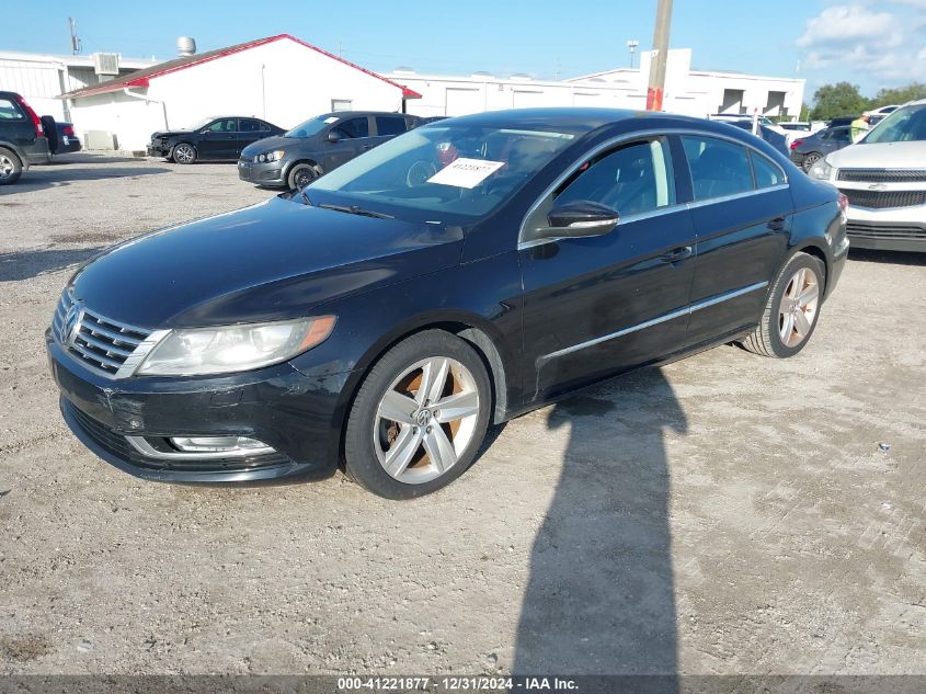 VIN WVWBP7ANXDE568210 2013 VOLKSWAGEN CC no.2