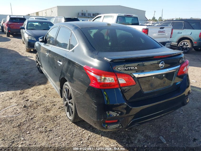 VIN 3N1AB7AP3JY232203 2018 Nissan Sentra, SR no.3