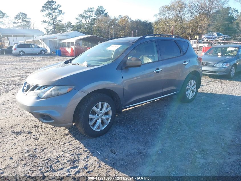 VIN JN8AZ1MU3EW404481 2014 NISSAN MURANO no.2