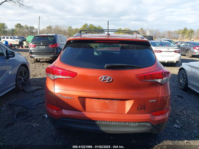 VIN KM8J3CA44GU207455 2016 Hyundai Tucson, SE no.16