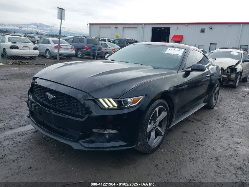 VIN 1FA6P8AM3G5212173 2016 Ford Mustang, V6 no.2