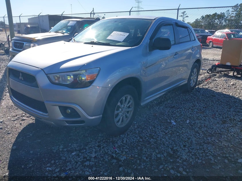 Vin: ja4ap3au2bz022206, lot: 41712339, mitsubishi outlander sport es 20112