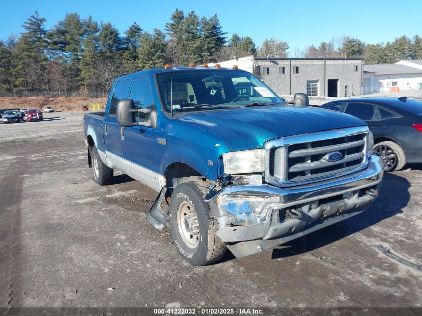 2002 Ford F-250 Lariat/Xl/Xlt VIN: 1FTNW21S52ED33767 Lot: 41222032