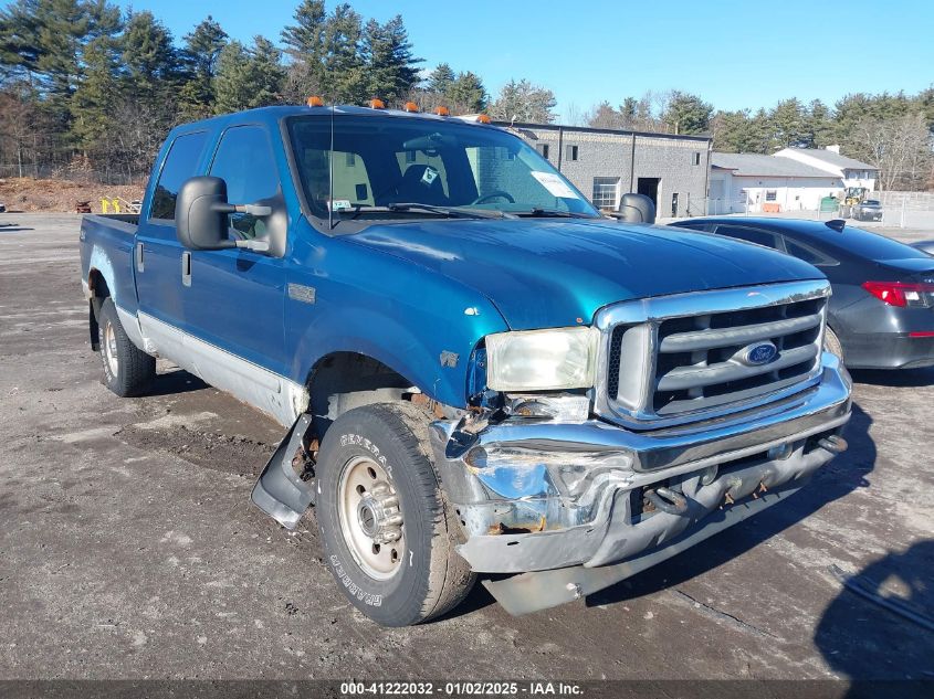 2002 Ford F-250 Lariat/Xl/Xlt VIN: 1FTNW21S52ED33767 Lot: 41222032