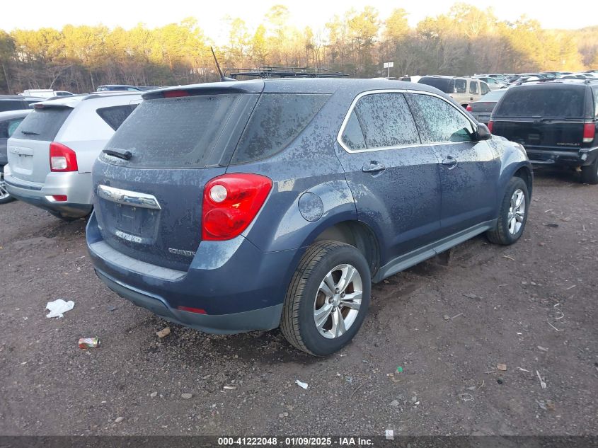 VIN 2GNALBEK9D6362494 2013 Chevrolet Equinox, LS no.4