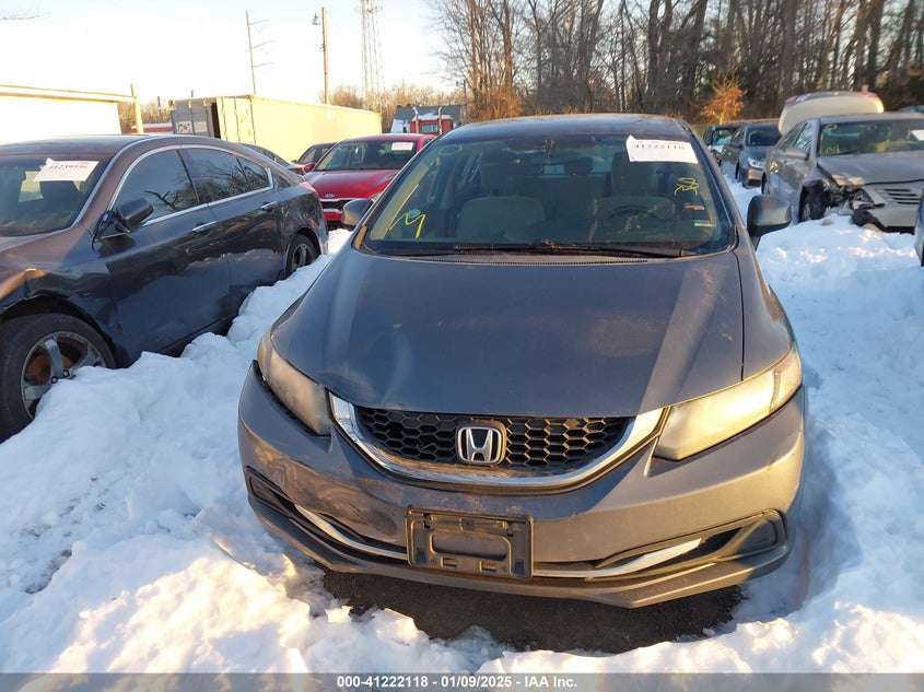 2013 Honda Civic Lx VIN: 19XFB2F52DE047465 Lot: 41222118