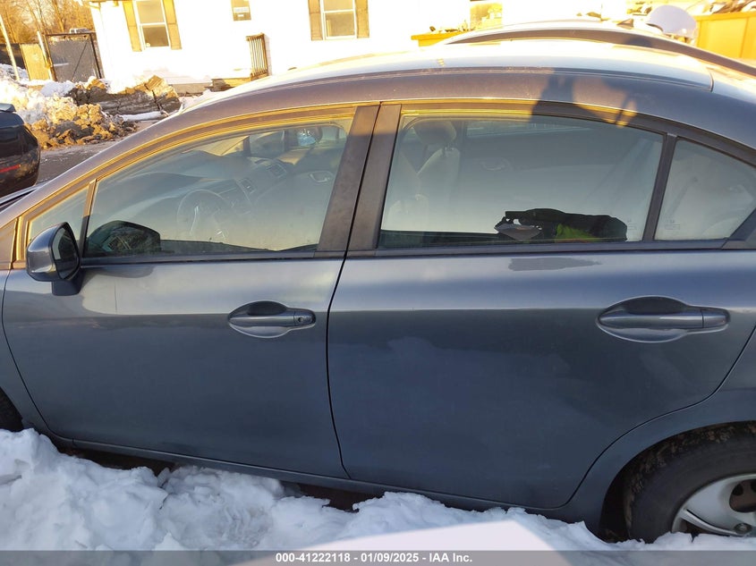 2013 Honda Civic Lx VIN: 19XFB2F52DE047465 Lot: 41222118