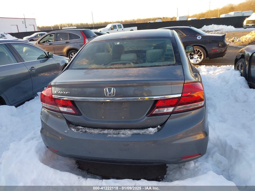 2013 Honda Civic Lx VIN: 19XFB2F52DE047465 Lot: 41222118