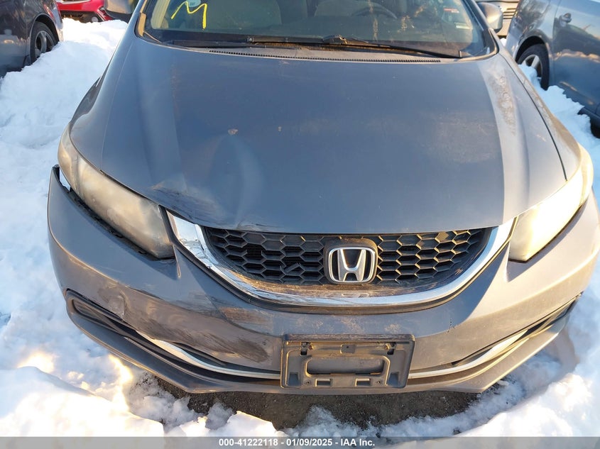 2013 Honda Civic Lx VIN: 19XFB2F52DE047465 Lot: 41222118