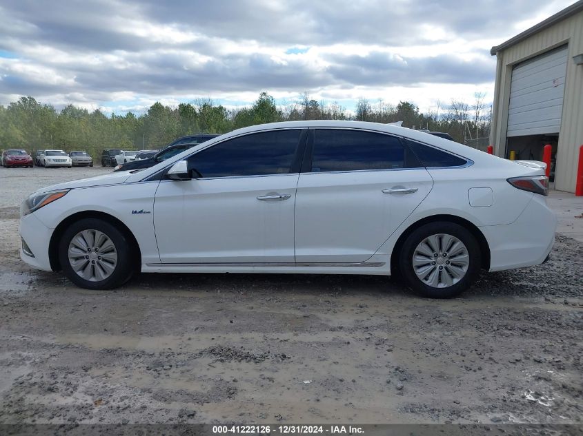 VIN KMHE24L19GA010747 2016 Hyundai Sonata, Hybrid SE no.14