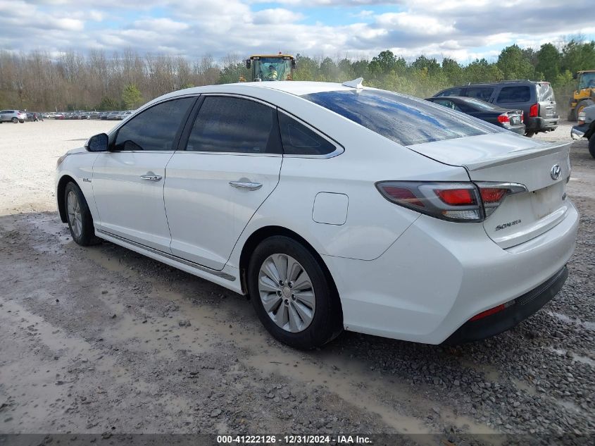 VIN KMHE24L19GA010747 2016 Hyundai Sonata, Hybrid SE no.3